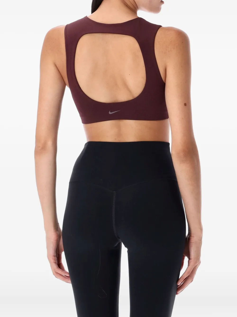 Nike square-neckline active top - Rood