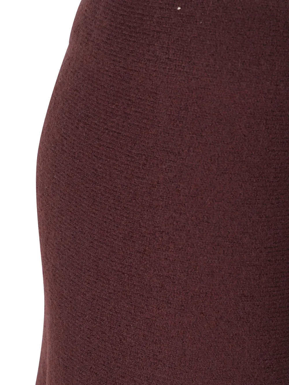 Jil Sander Midi-rok met rits op de rug Rood