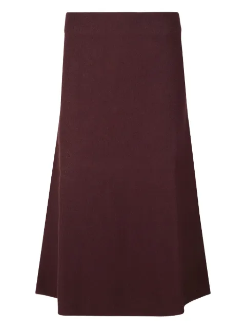 Jil Sander back-zip midi skirt