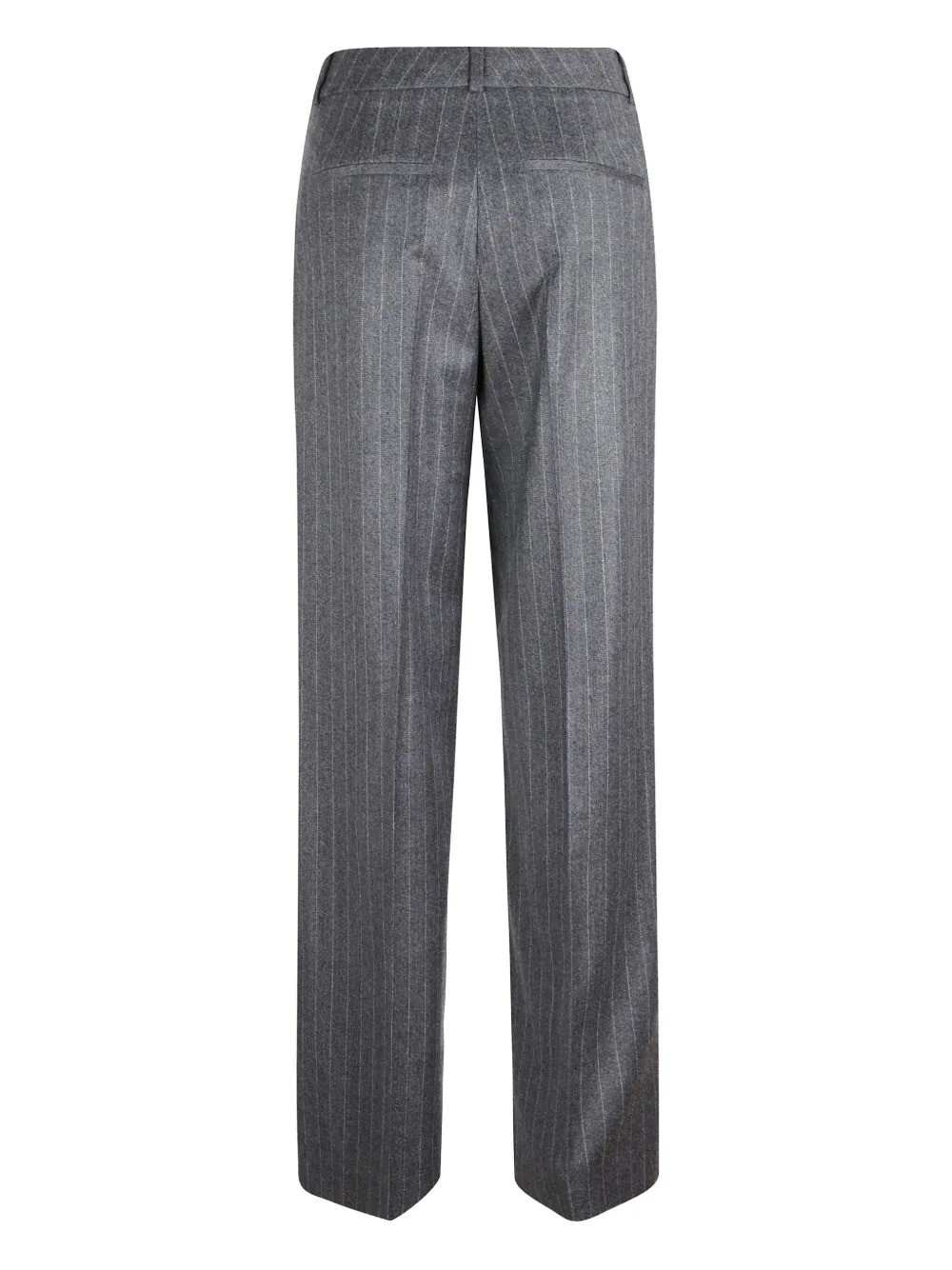 Peserico Broek met krijtstreep - Grijs