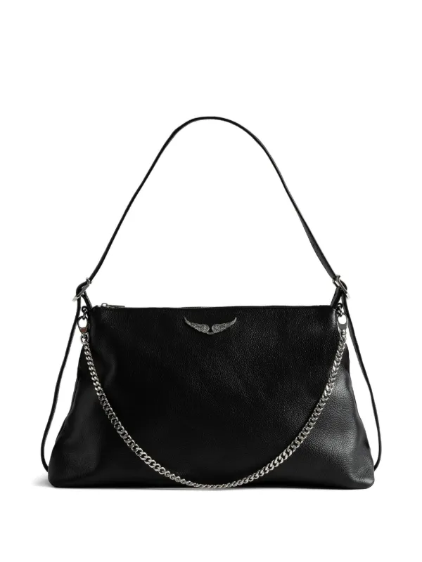 ZADIG & VOLTAIRE ブラックショルダーバッグ Le Zazi Crossbody - Zadig & Voltaire - Leather - Black