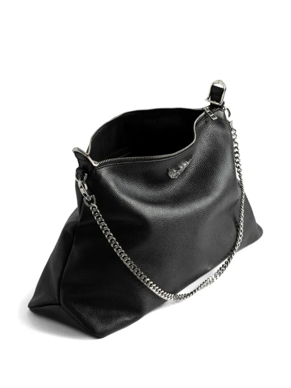 ZADIG＆VOLTAIR  チェーンバッグ Zadig&Voltaire Rock logo-plaque Shoulder Bag | Black | FARFETCH IN