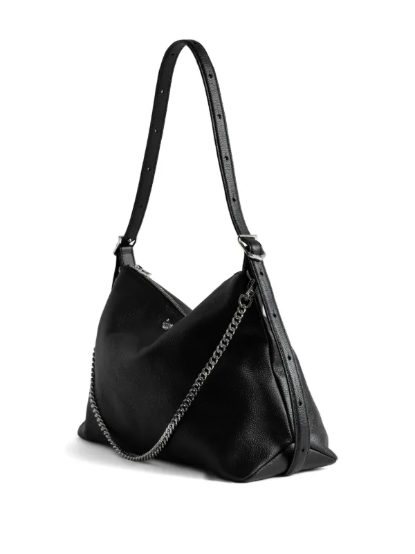 ZADIG＆VOLTAIR  チェーンバッグ Zadig&Voltaire Rock logo-plaque Shoulder Bag | Black | FARFETCH IN