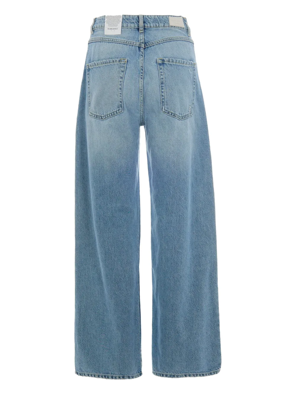 ICON DENIM distressed-detail jeans - Blauw