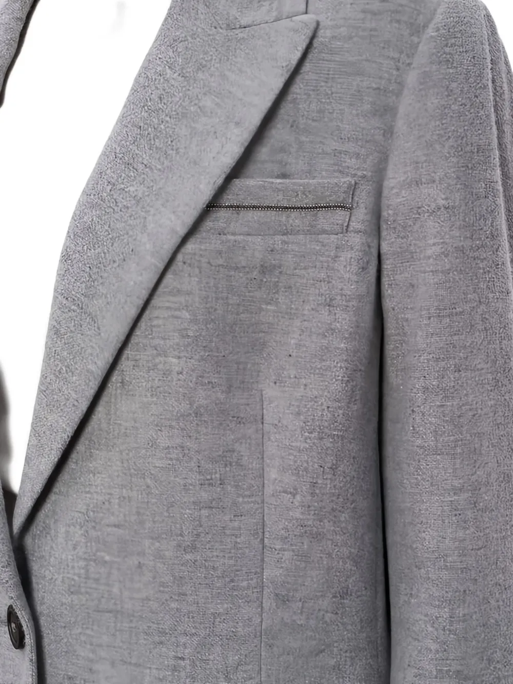 Peserico Button Single-breasted Jacket In Gray