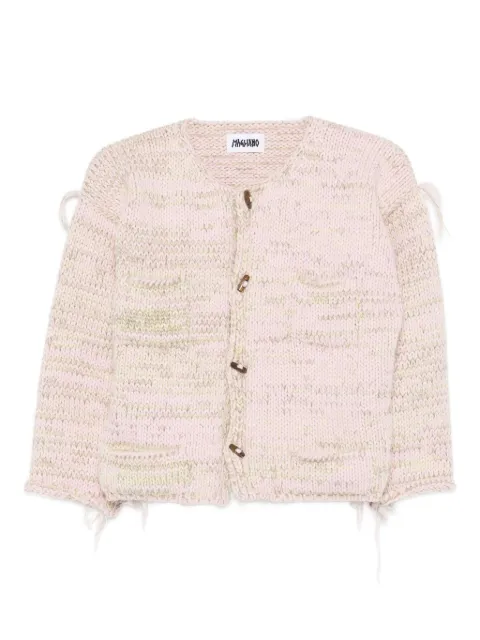 Magliano toggle-fastening textured cardigan