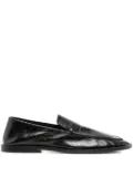 Alysi leather loafers - Black