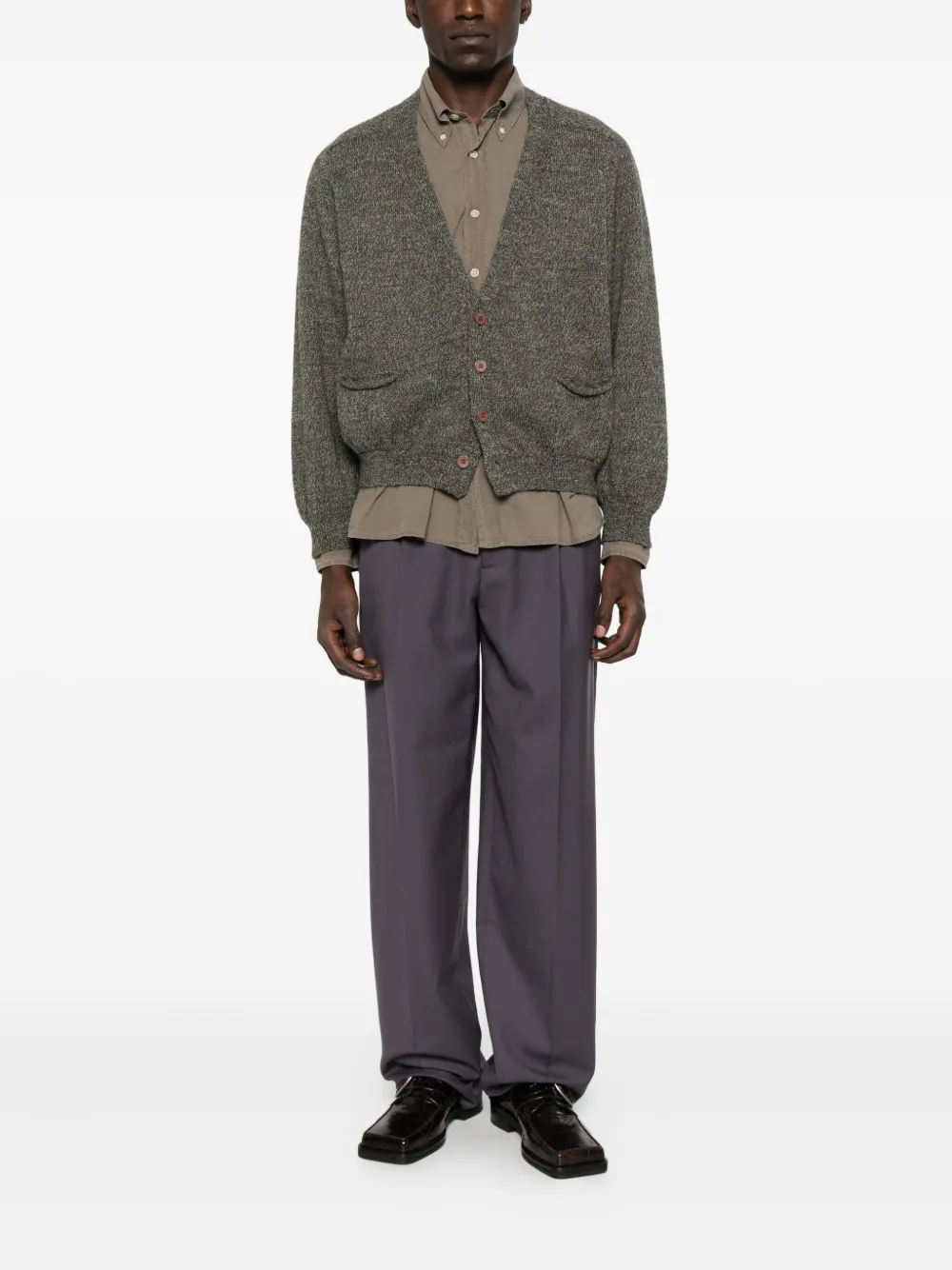 Magliano pleated zip-detail trousers | Pantalones rectos | Image 2