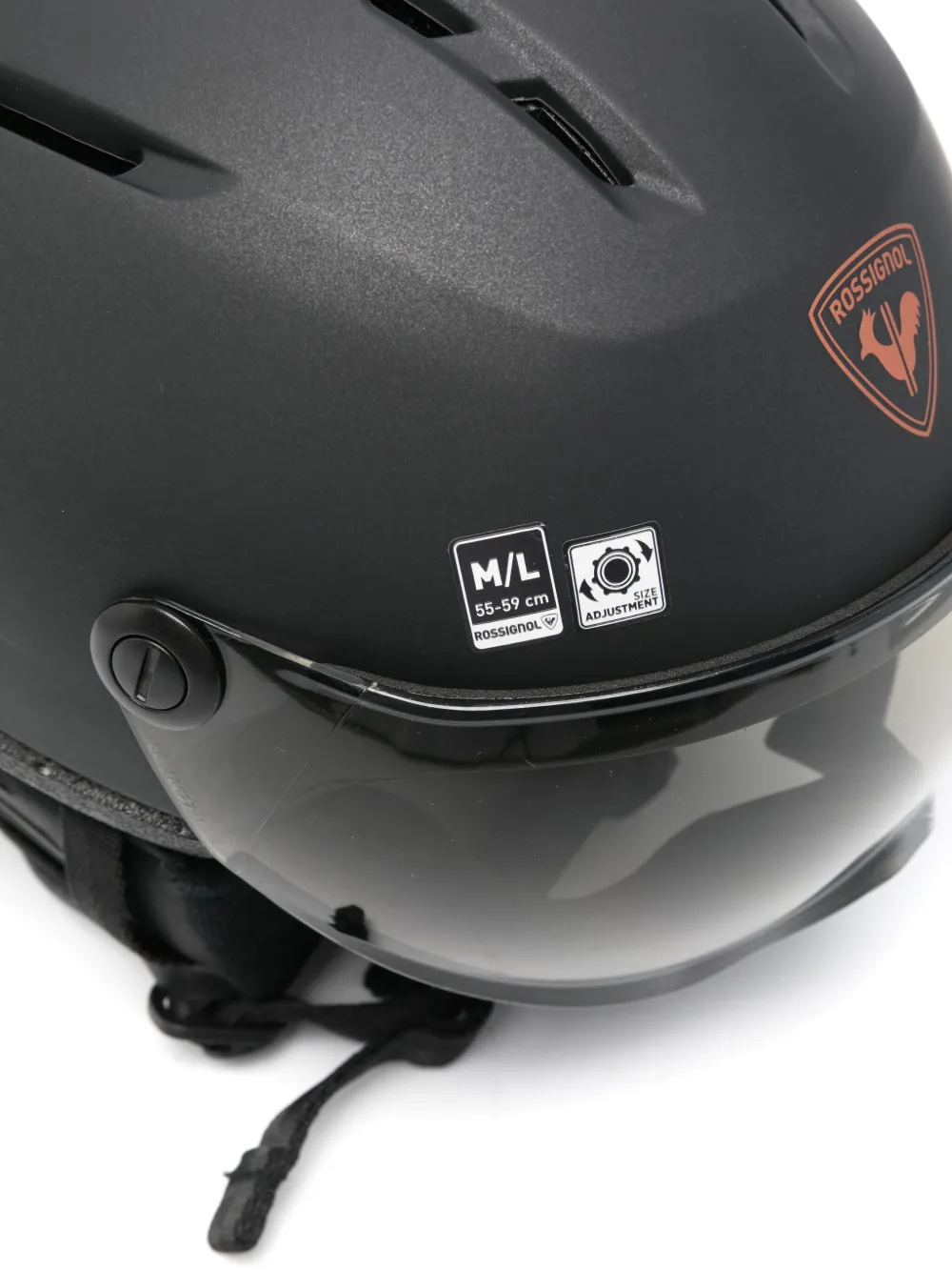 Rossignol Fit Visor Impacts Ski Helmet In Black