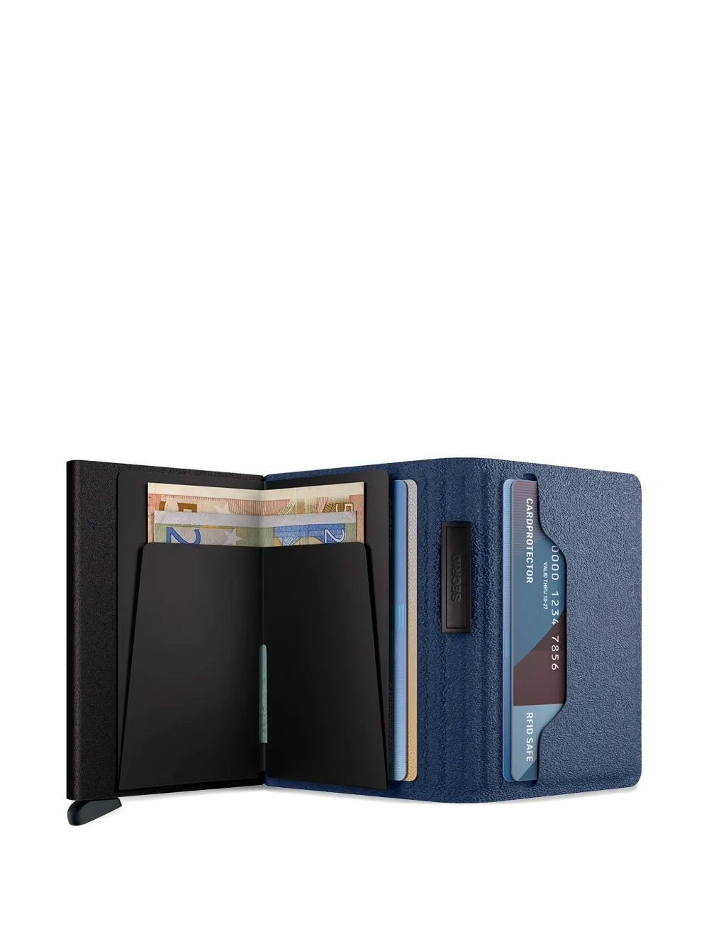 Secrid Pasjeshouder met bandje Blauw