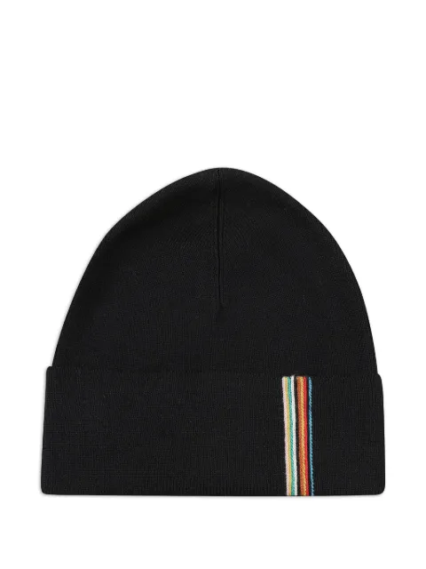 Paul Smith Signature Stripe beanie hat