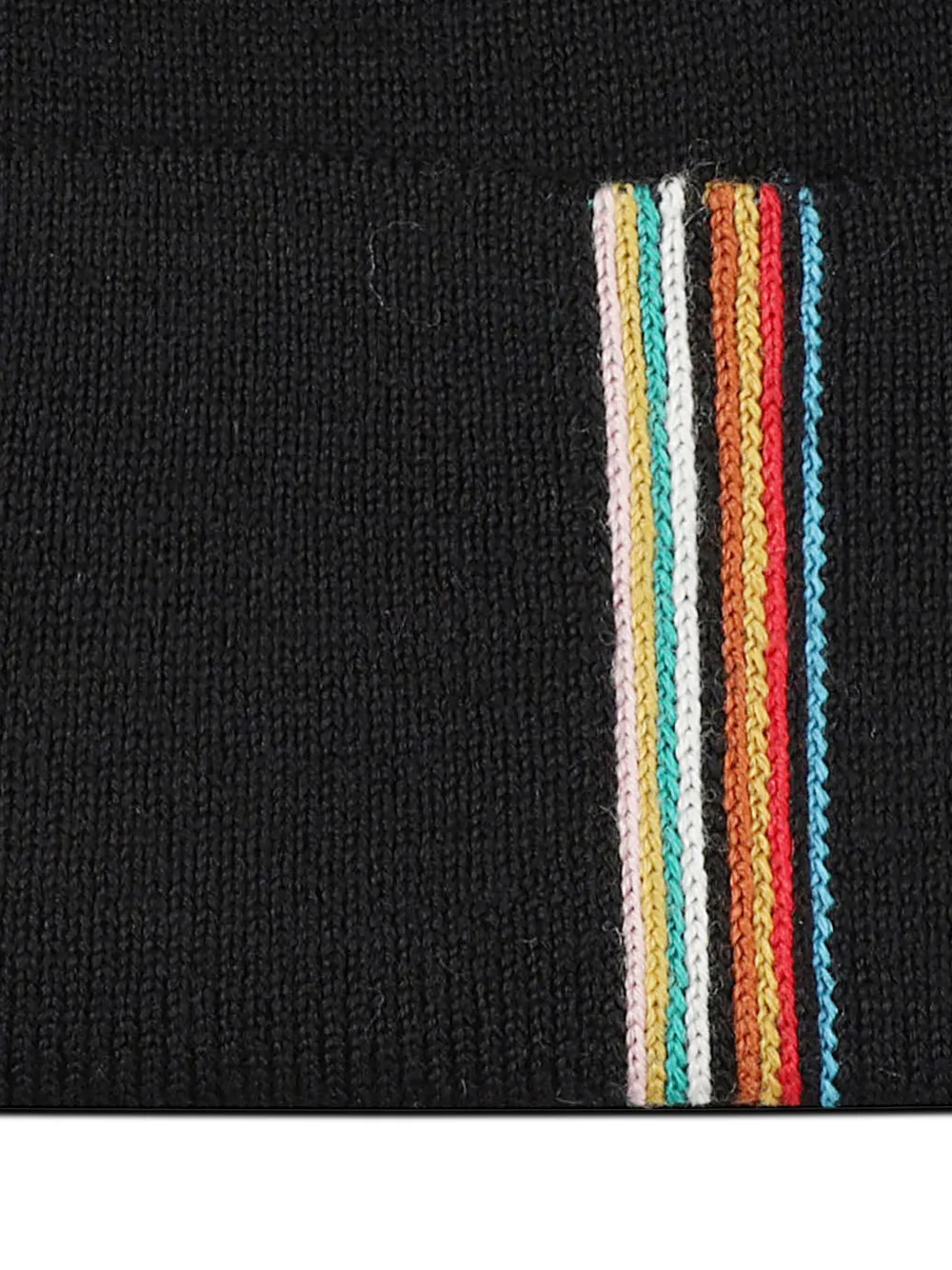 Paul Smith Signature Stripe muts Zwart