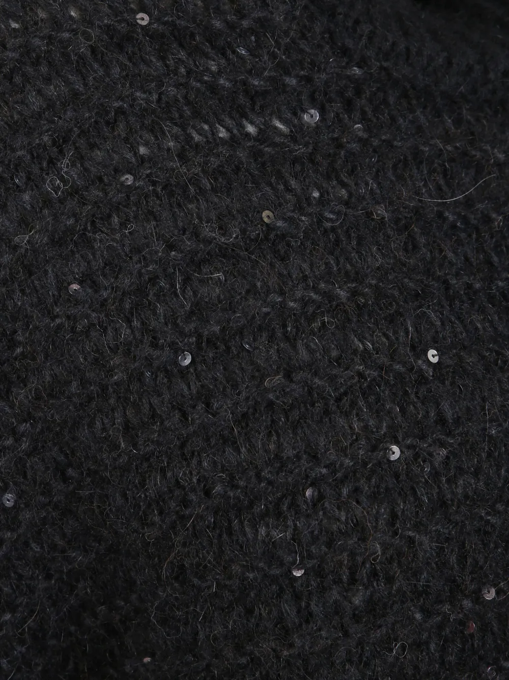 Peserico Trui met pailletten Zwart