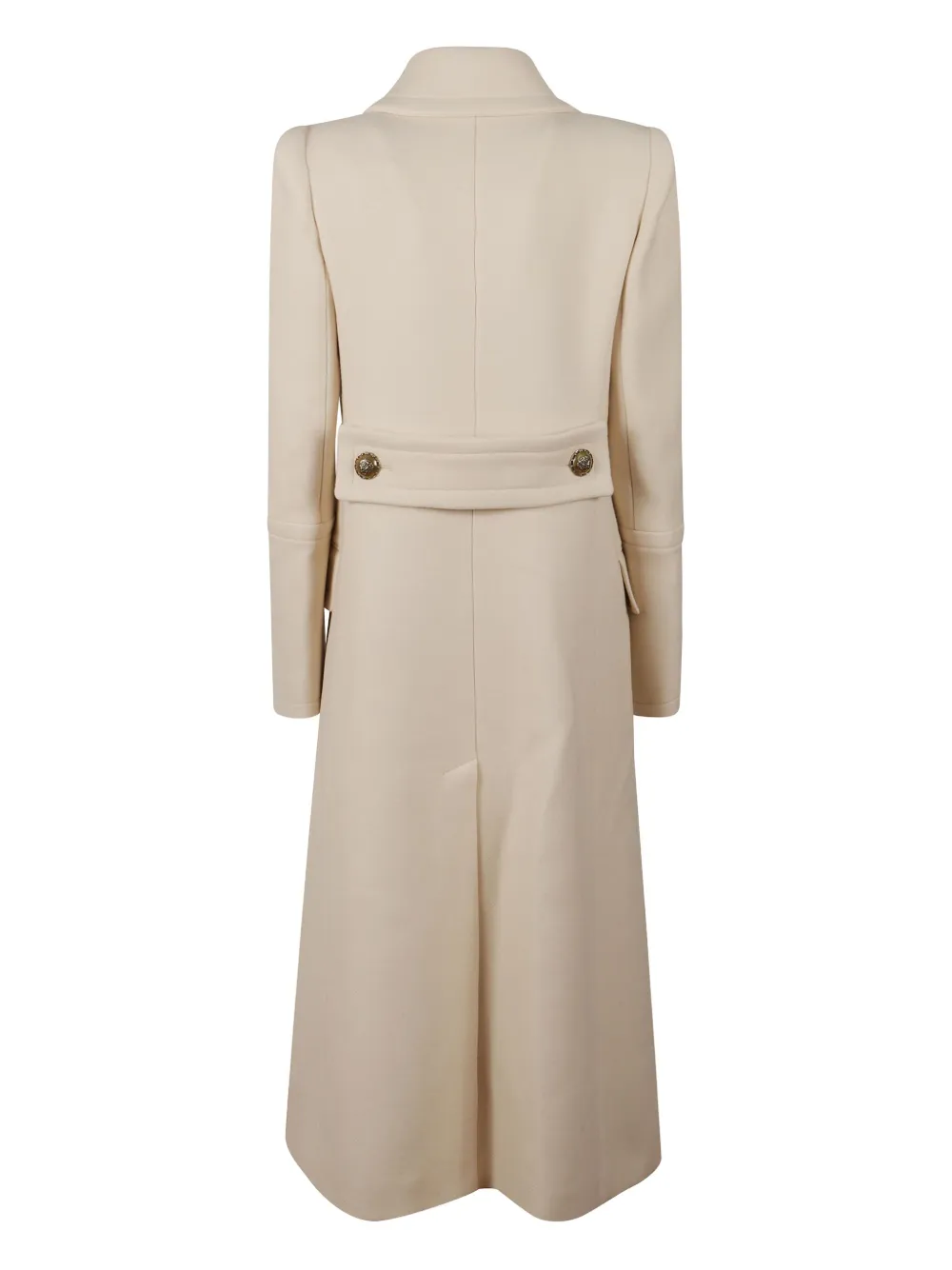 Zimmermann Hypnotic Double-breasted Coat In Neutral