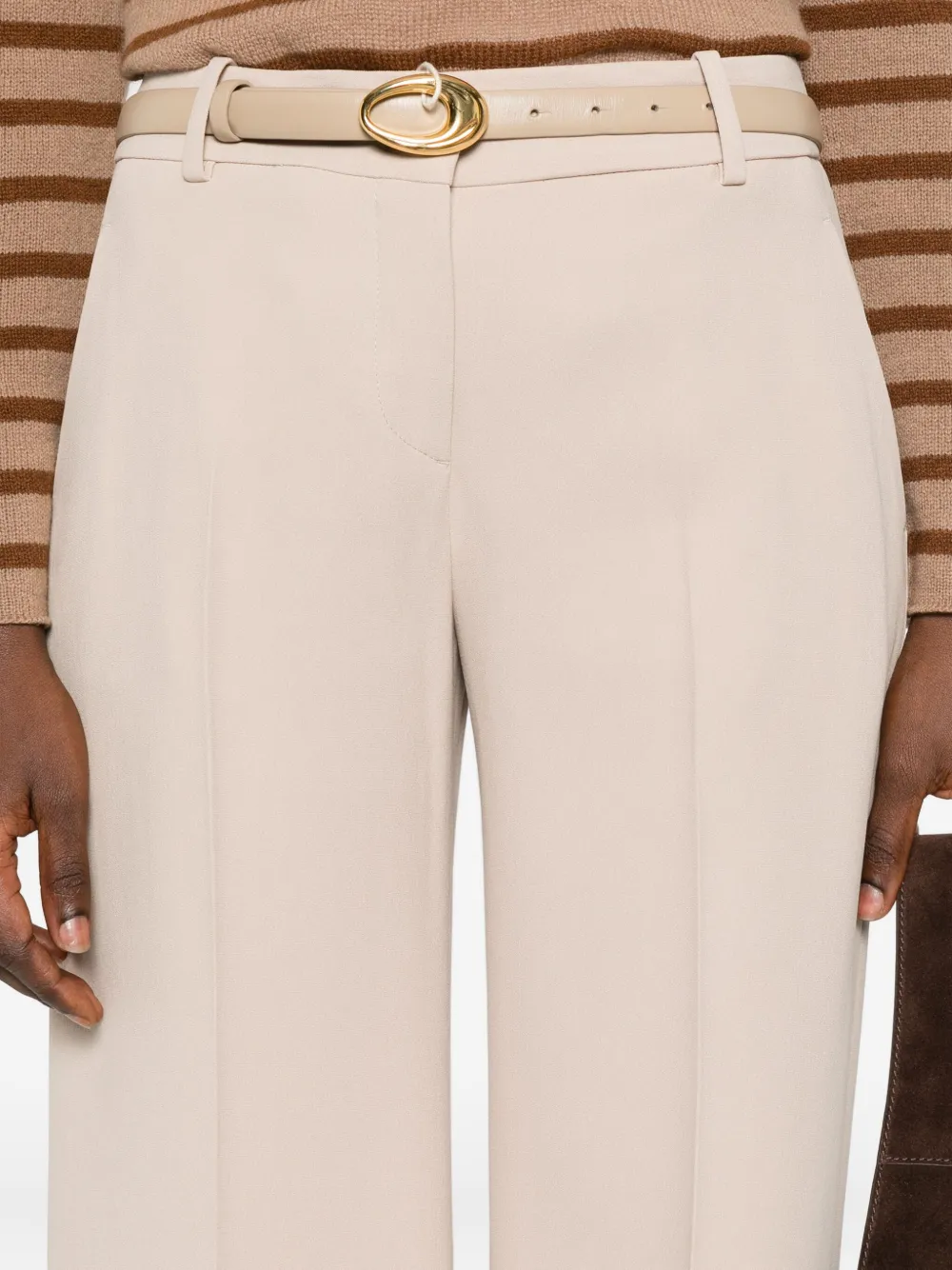 Ermanno Scervino Straight broek Beige