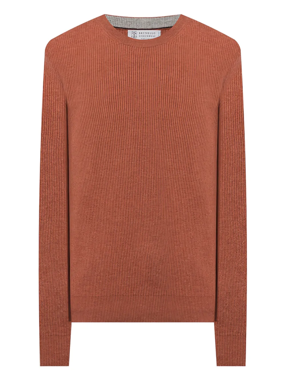 Brunello Cucinelli ribbed sweater | Orange | Image 1