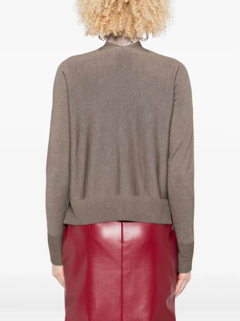 AROVESCIO Vest met lange mouwen Bruin