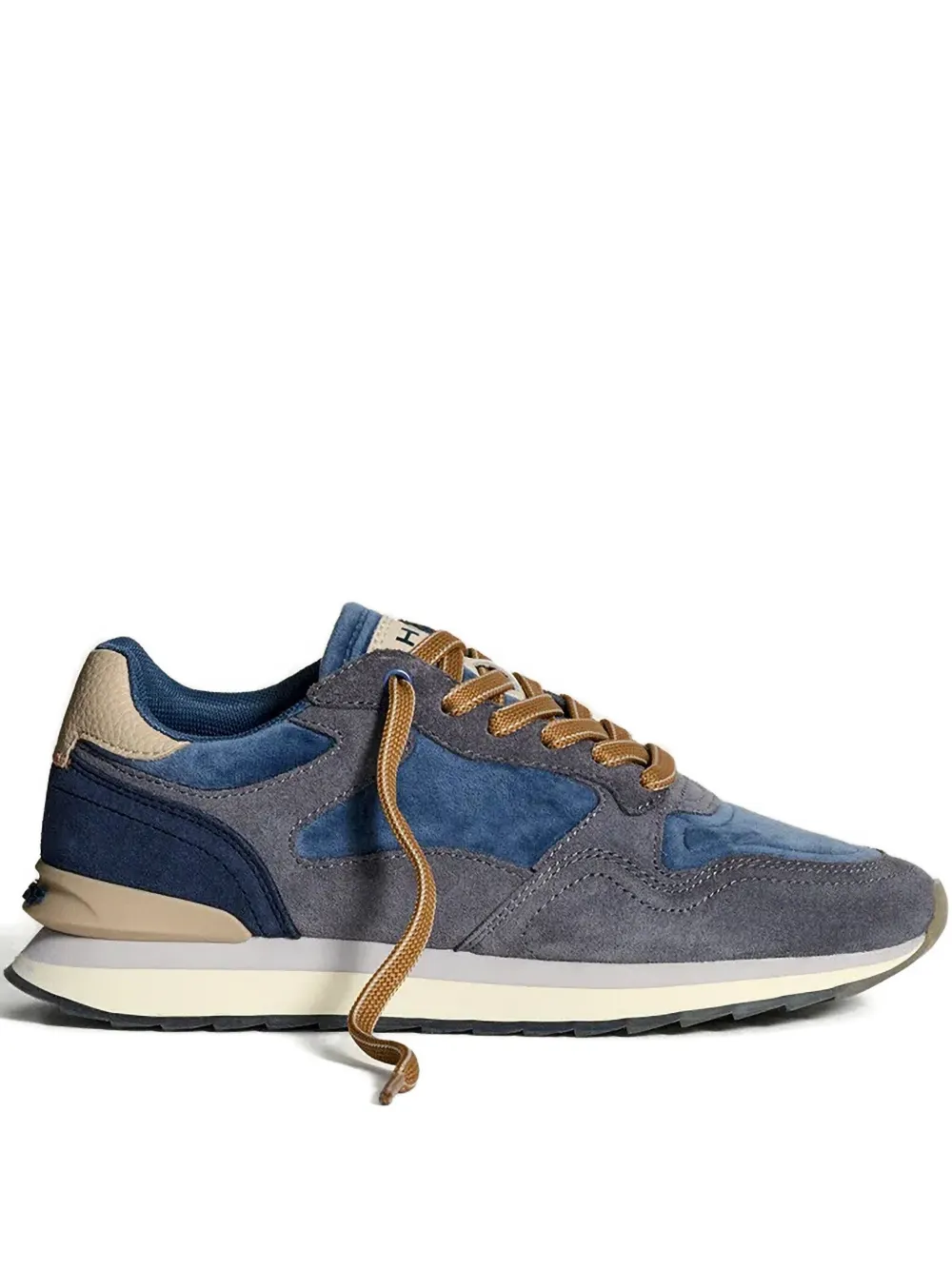 Hoff Panelled Lace-up Sneakers In Blue