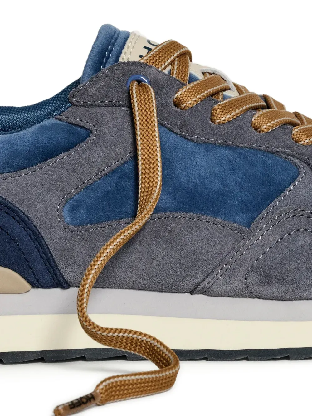 Hoff Sneakers met vlakken en veters Blauw