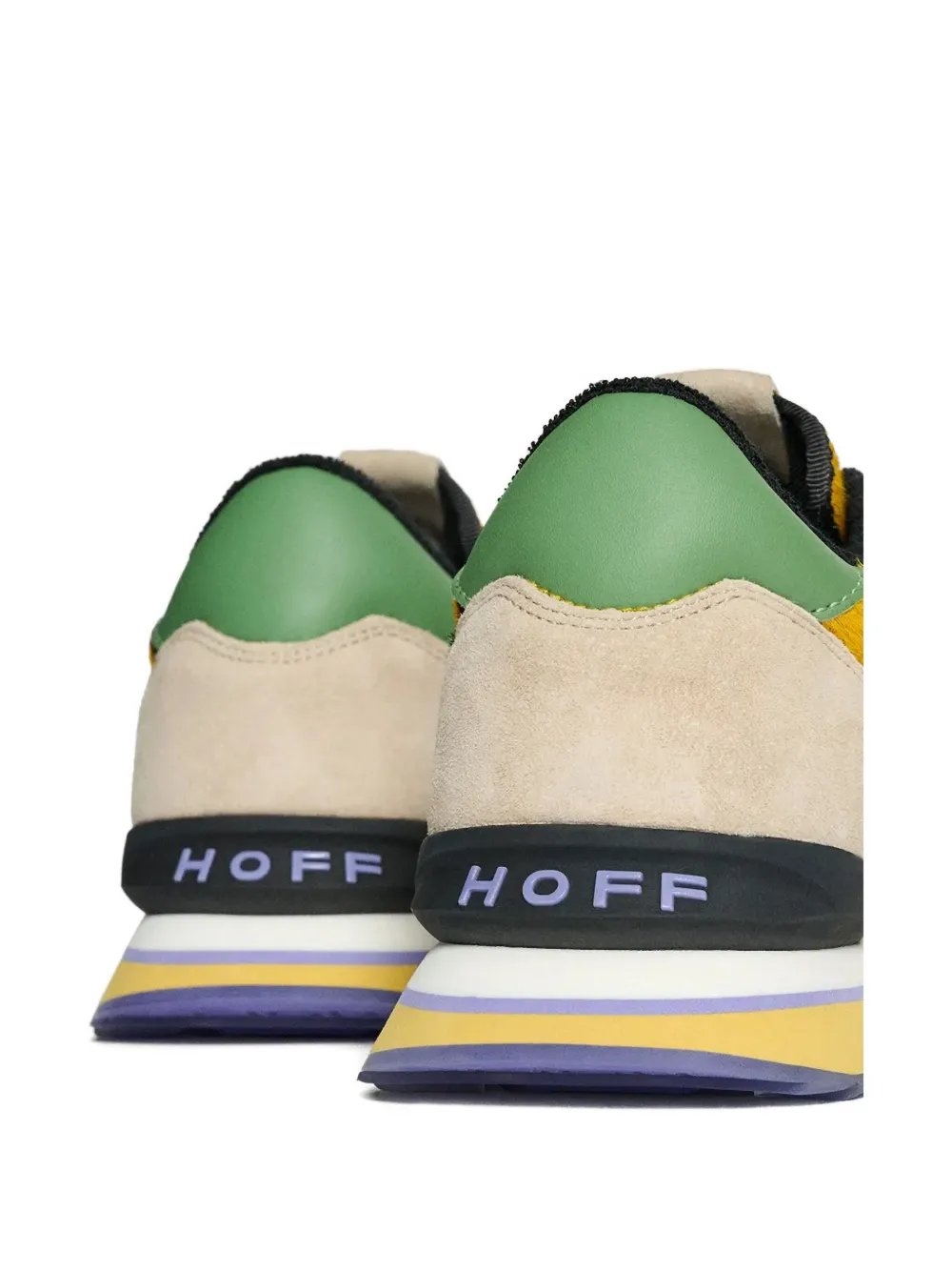 Hoff animal-print sneakers - Beige