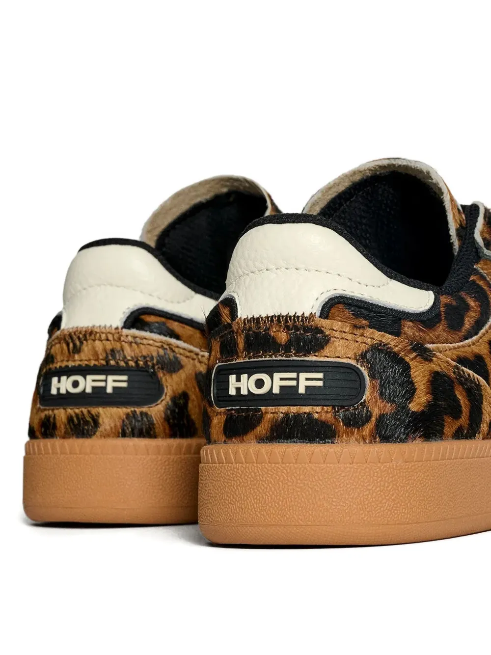Hoff Park sneakers met luipaardprint Bruin