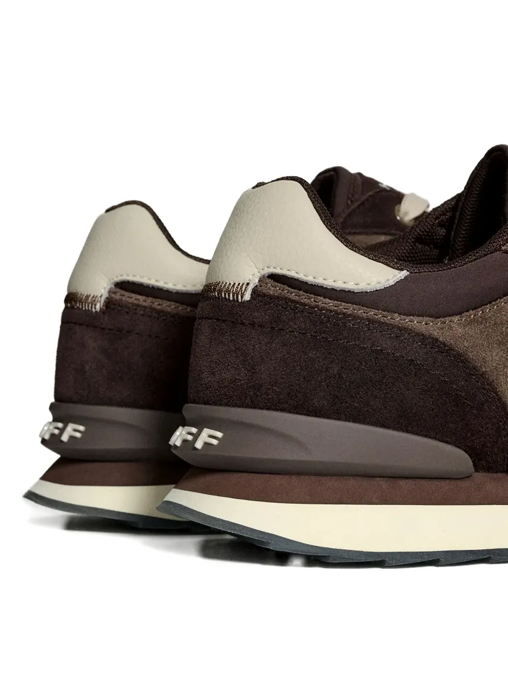 Hoff 30mm City Munich Panelled Lace-up Sneakers In Brown