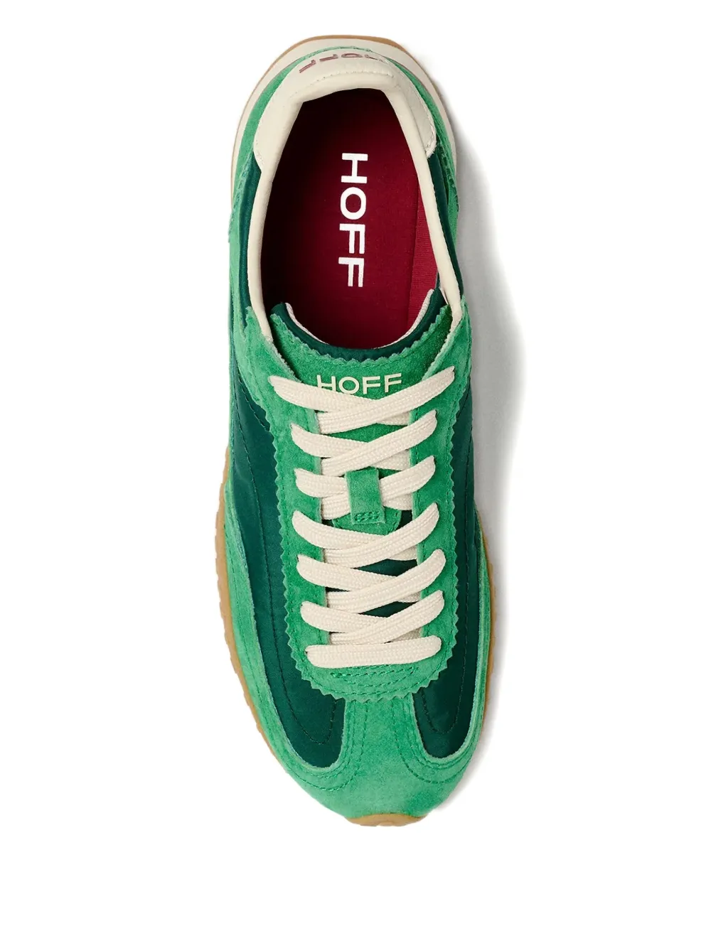 Hoff 35 mm Bridge Mkii vetersneakers met vlakken Groen