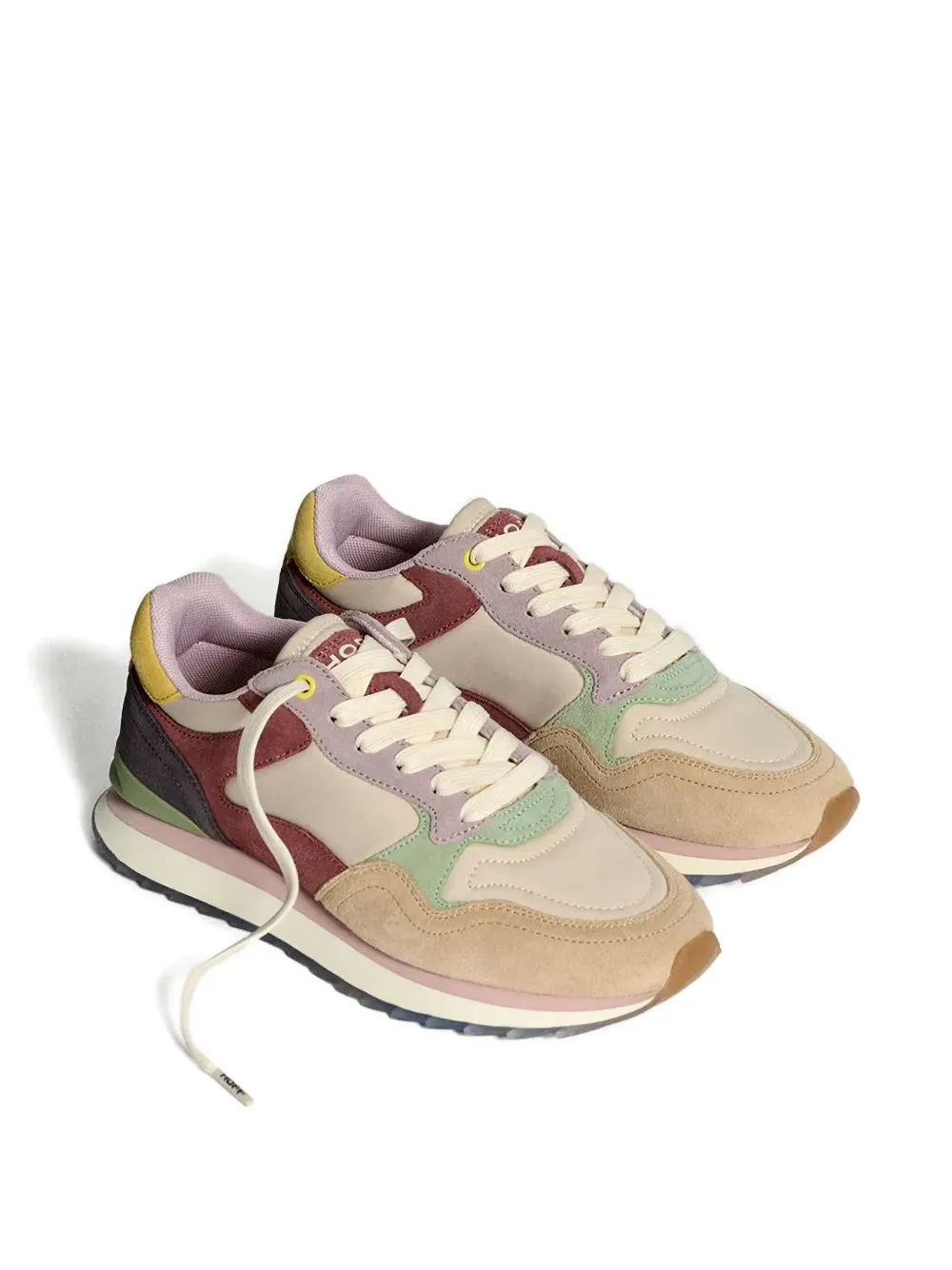 Hoff 30mm City Brussels panelled lace-up sneakers - Beige