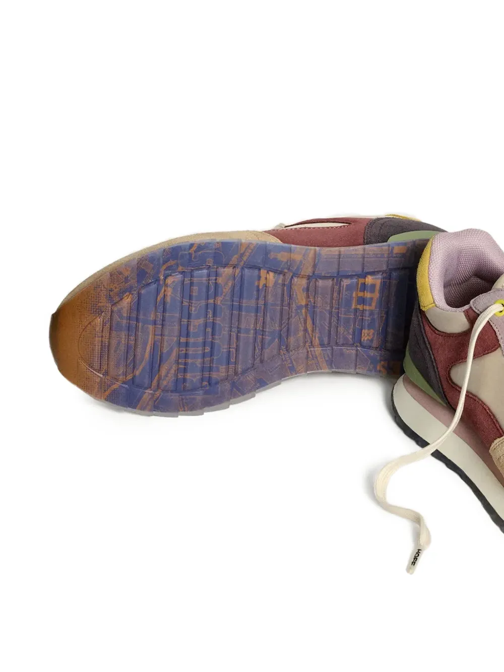 Hoff 30 mm City Brussels sneakers met vlakken Beige