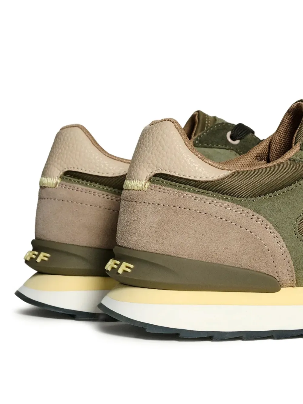 Hoff 30mm City Buenos Aires Panelled Lace-up Sneakers In Green