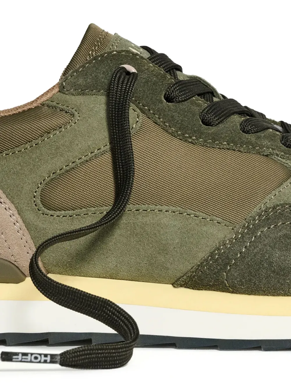 Hoff 30mm City Buenos Aires Panelled Lace-up Sneakers In Green
