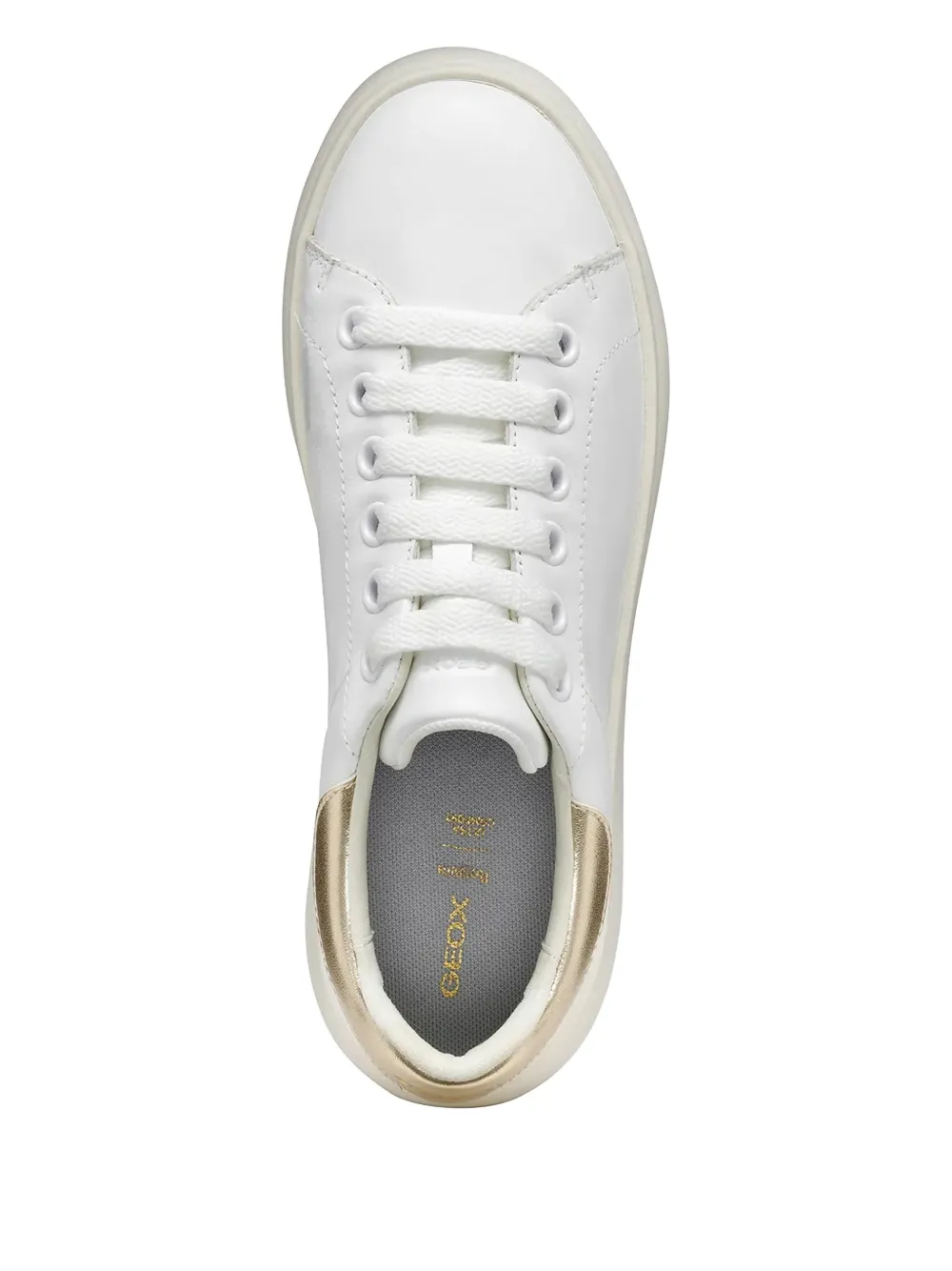 Geox 50 mm Spherica EC4.1 sneakers Wit