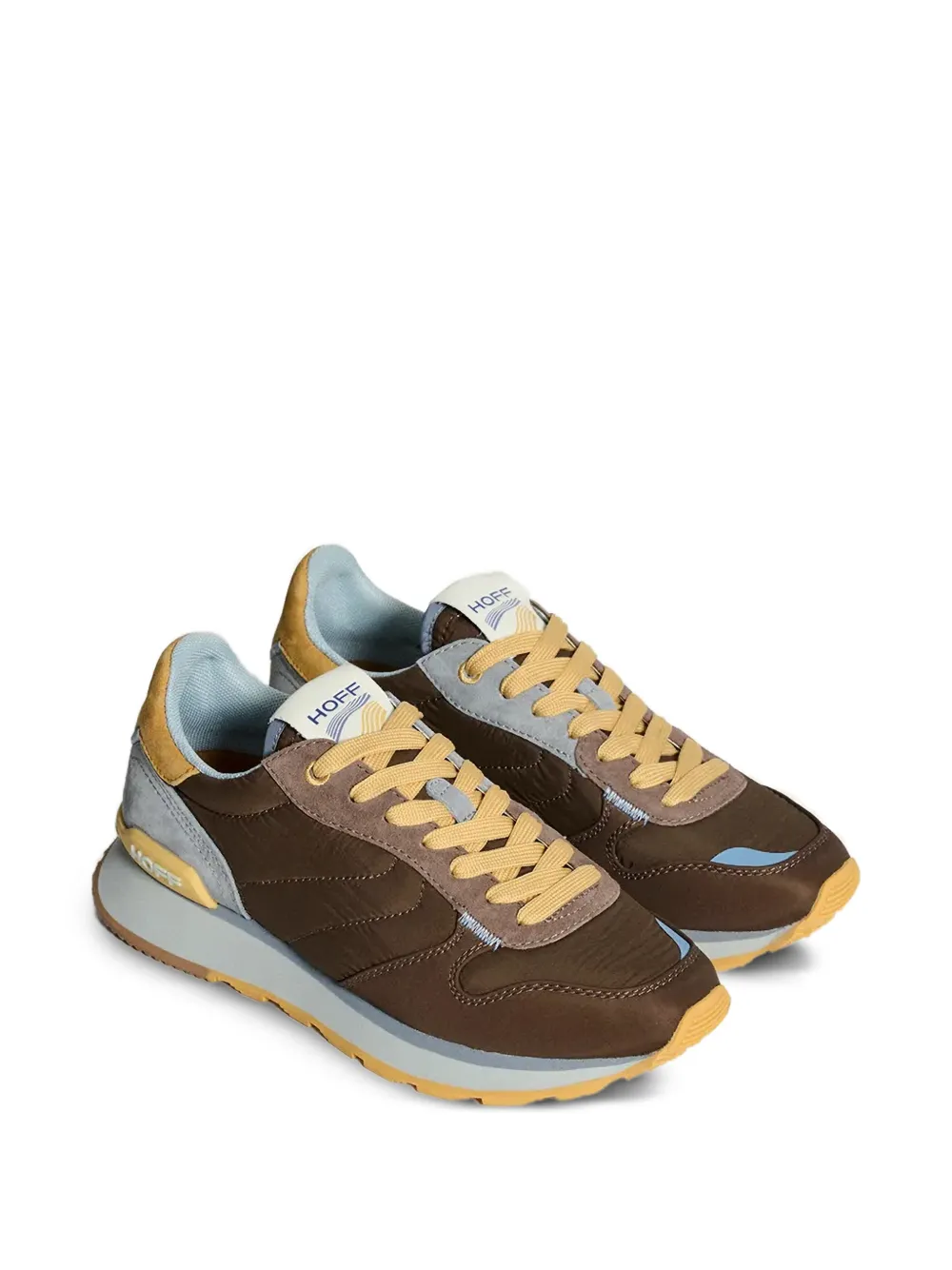 Hoff logo-detail sneakers - Bruin