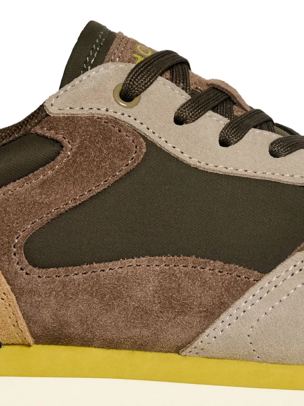 Hoff 30mm City Aspen Panelled Lace-up Sneakers In Brown