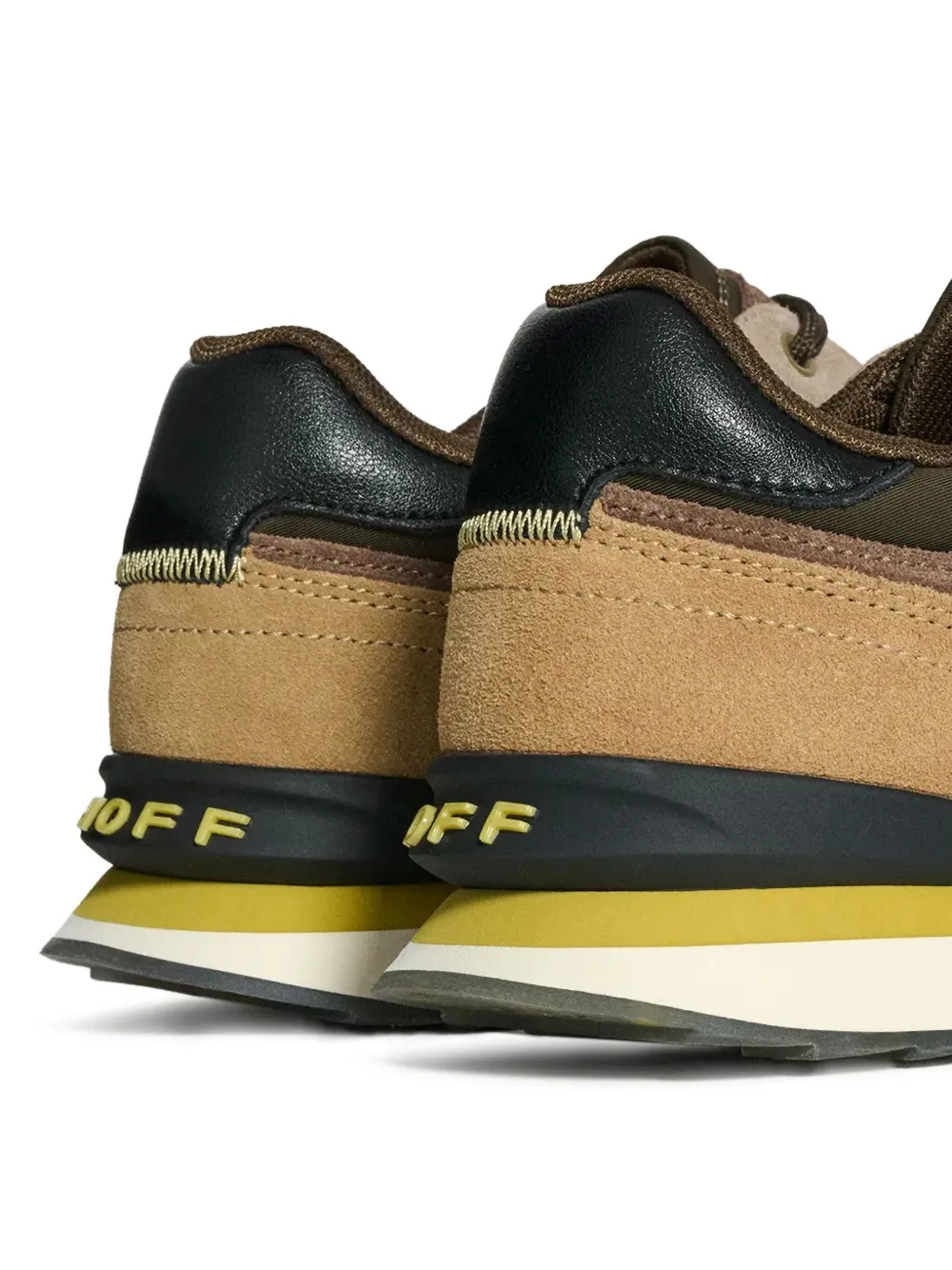 Hoff 30mm City Aspen Panelled Lace-up Sneakers In Brown