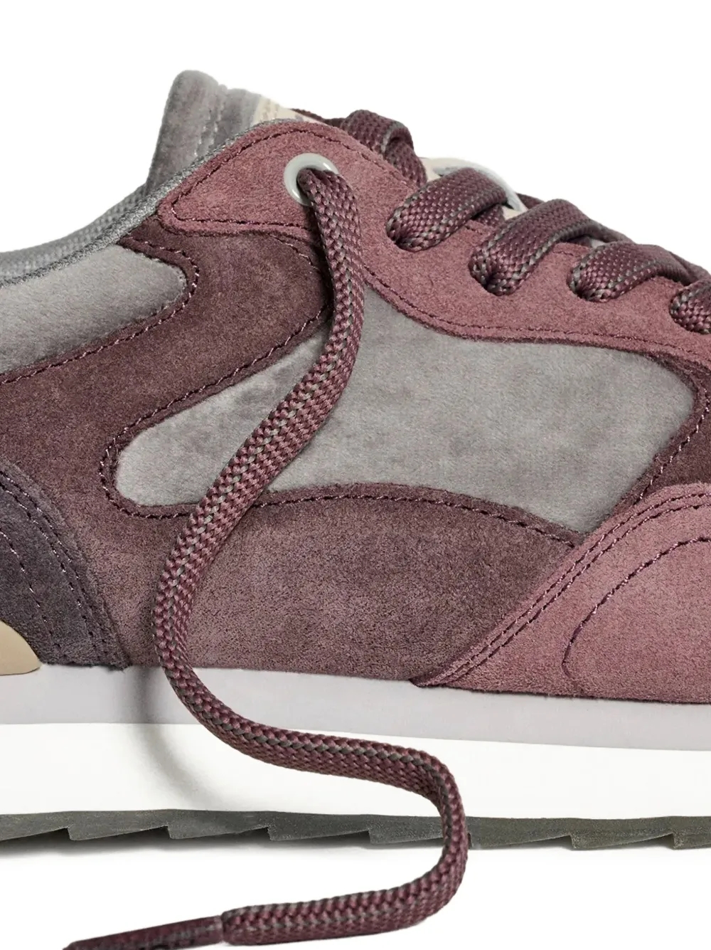 Hoff Sneakers met vlakken en veters Paars