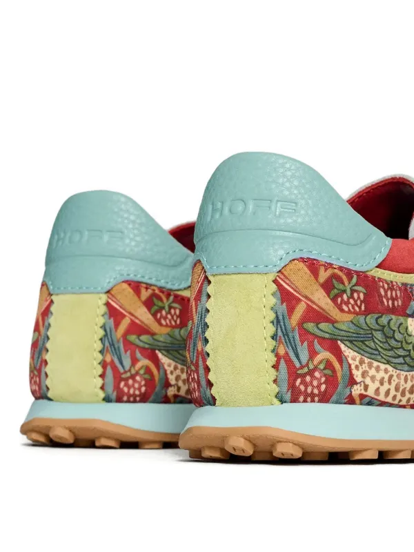 Hoff Bridge Morris floral-print Sneakers | Red | FARFETCH