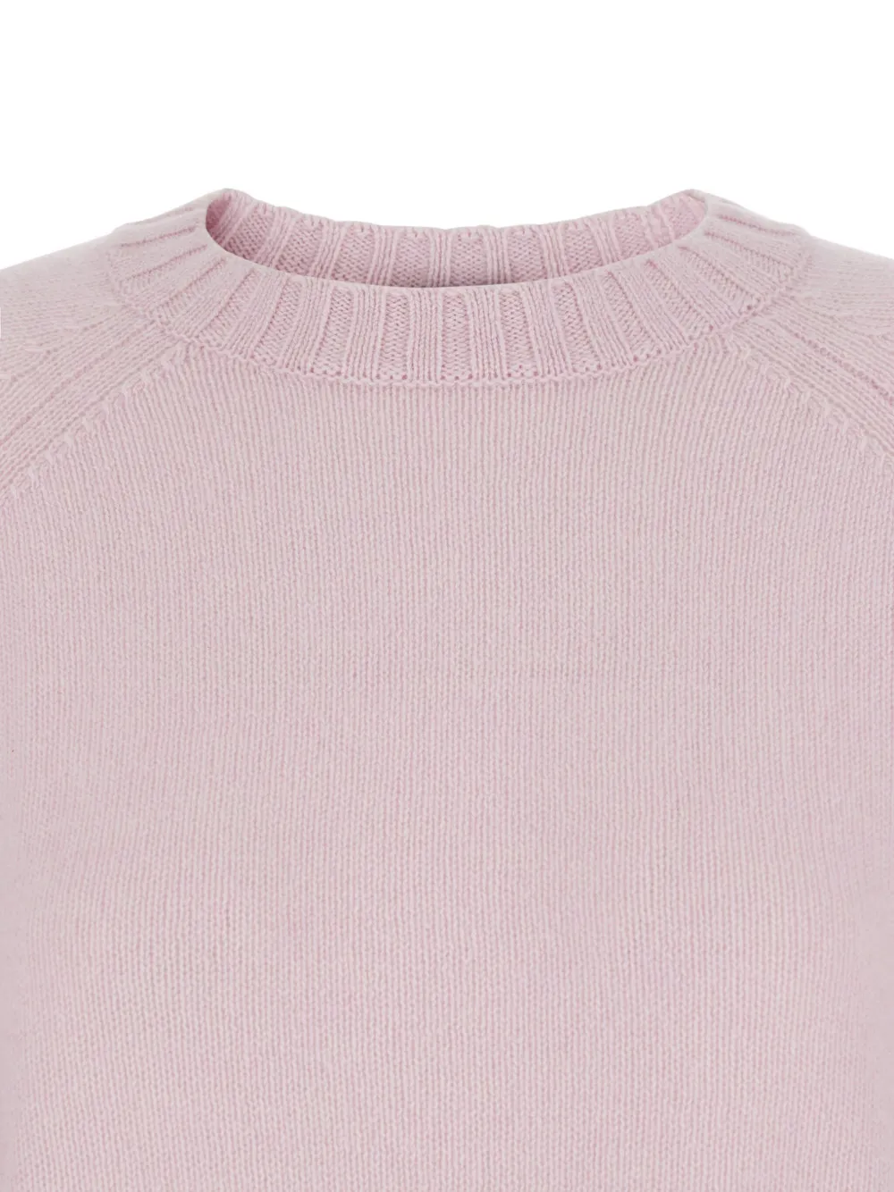 Allude Kasjmier trui met ronde alsh Roze