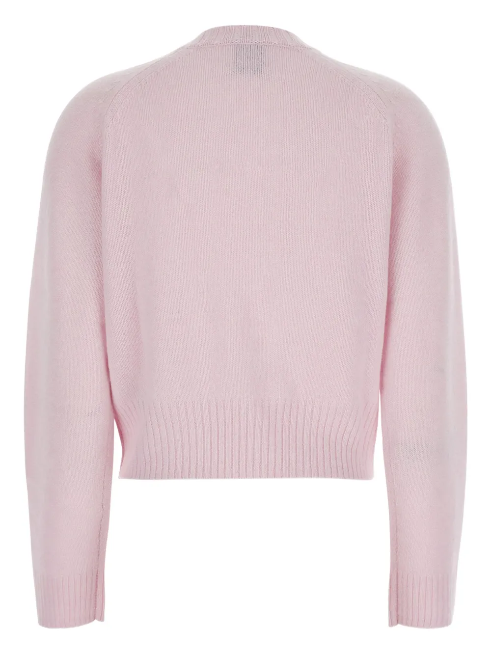 Allude Kasjmier trui met ronde alsh Roze