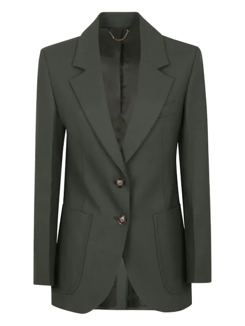 Victoria Beckham pocket-detail two-button blazer