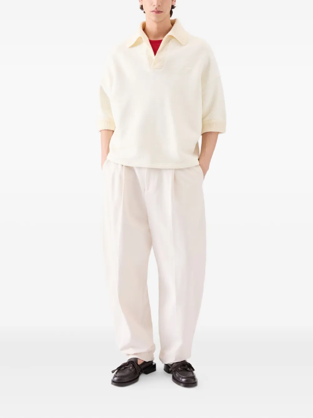 Jacquemus Le Punto poloshirt - Wit