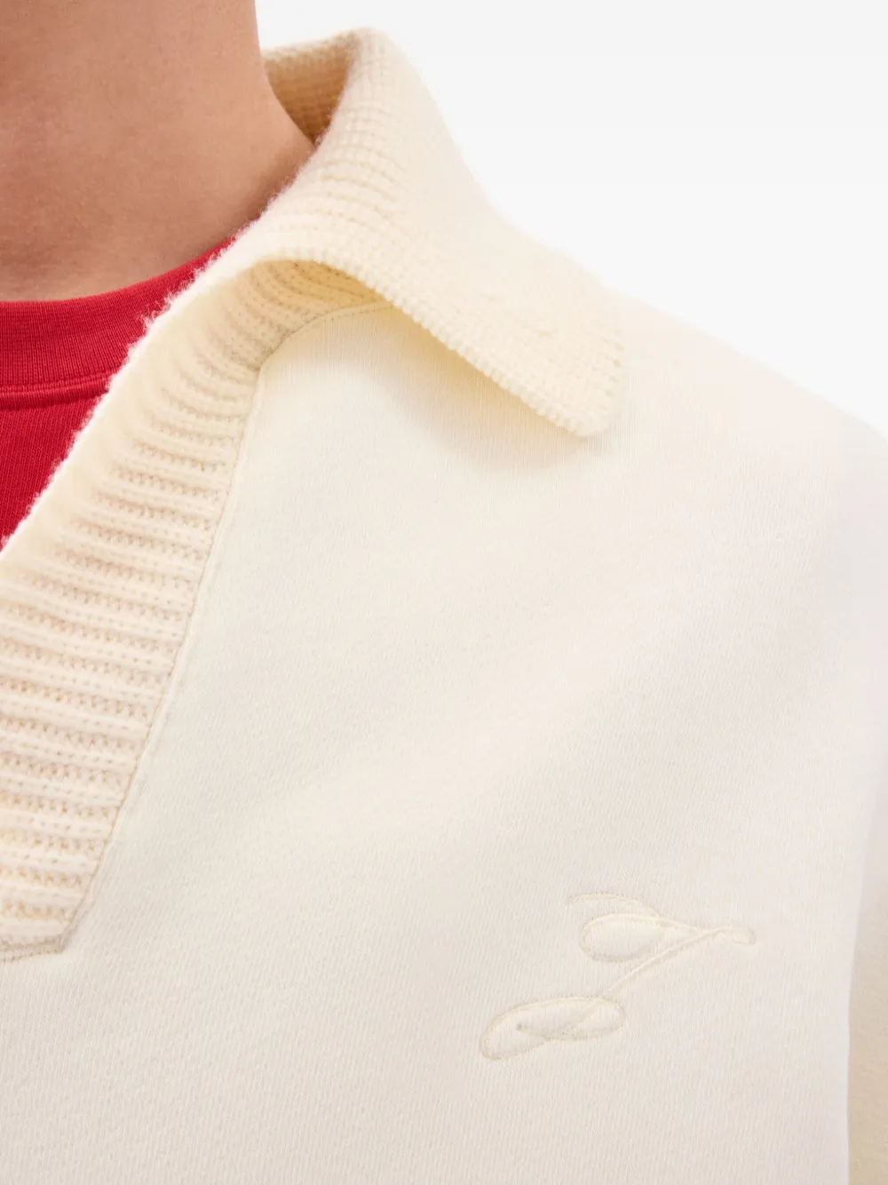 Jacquemus Le Punto poloshirt Wit