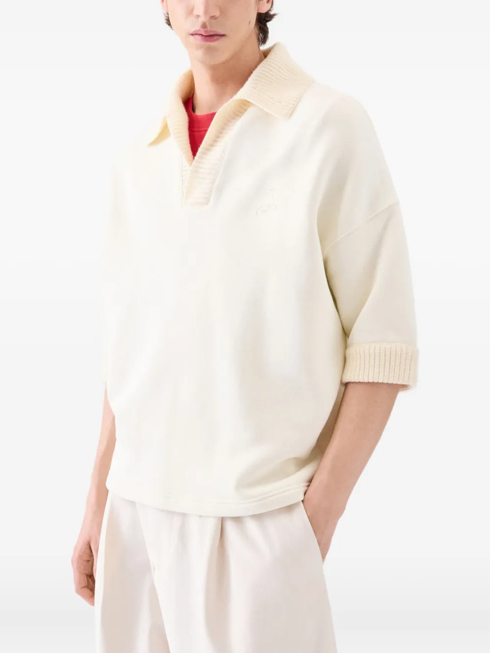 Jacquemus Le Punto poloshirt Wit