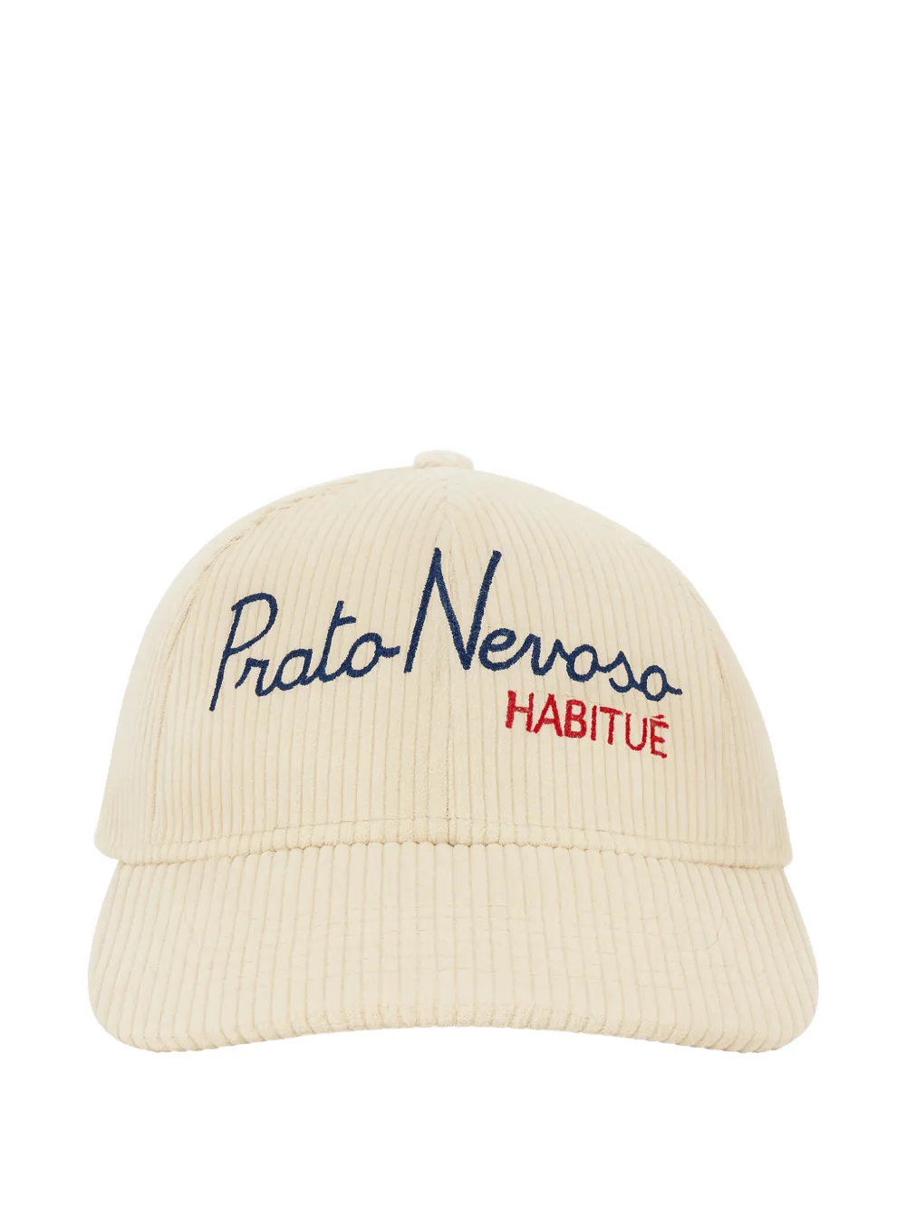 MC2 Saint Barth embroidered corduroy hat | neutro | Image 1