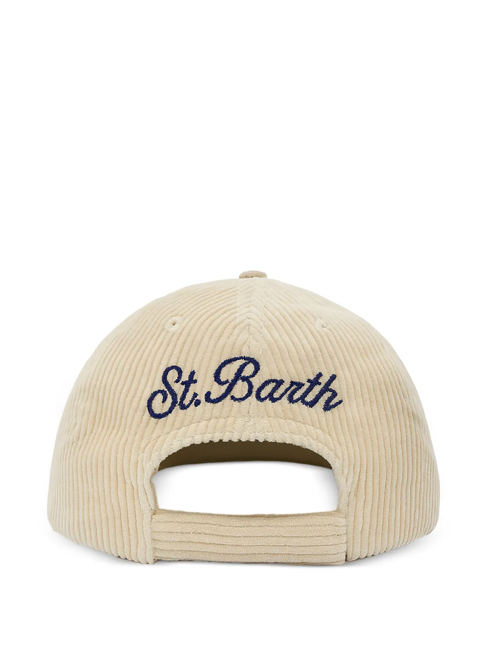 MC2 Saint Barth Chapéu de veludo cotelê com bordado | Image 2