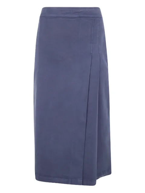 ASPESI pleated wrap skirt