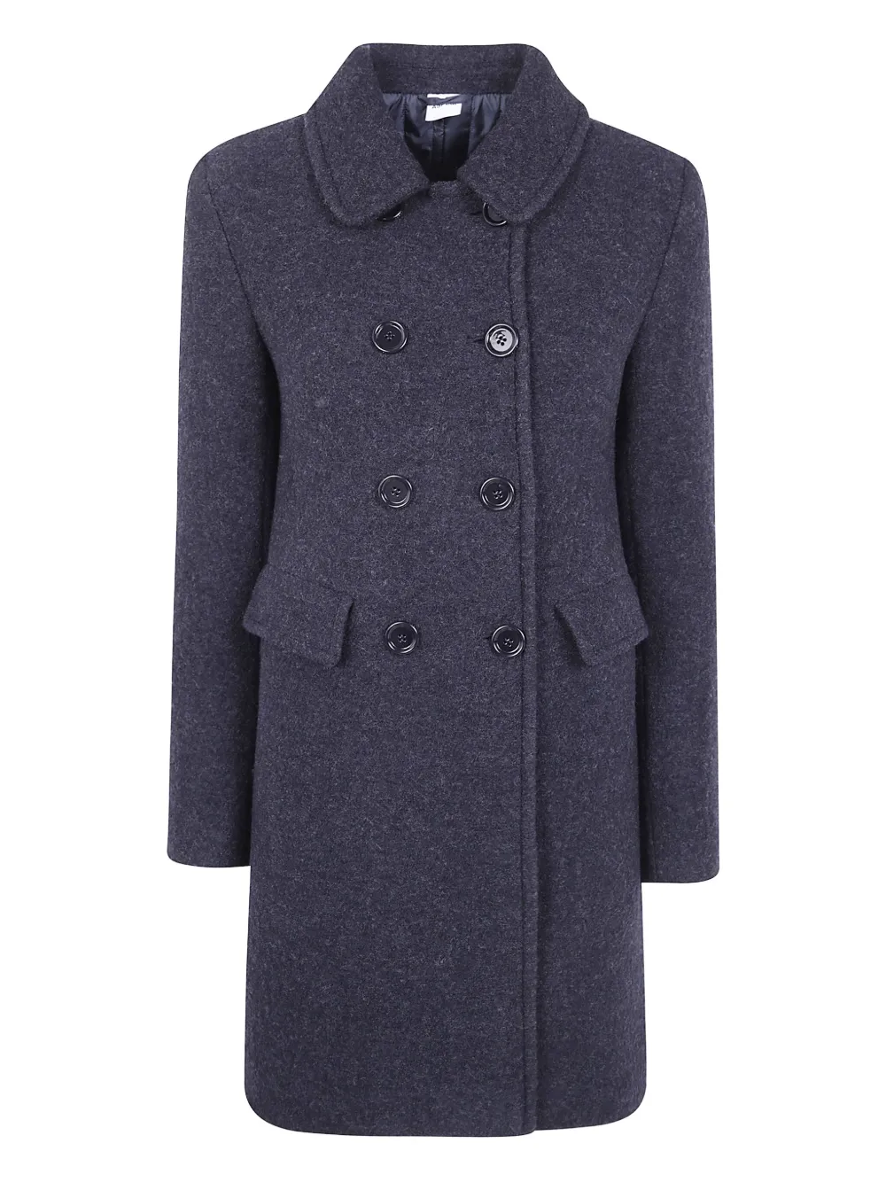 ASPESI double-breasted wool coat | Blue | Image 1