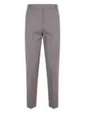 Kiltie elastic-waist trousers - Brown