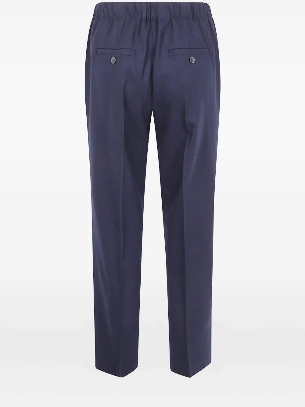 Kiltie elastic-waist trousers - Blauw