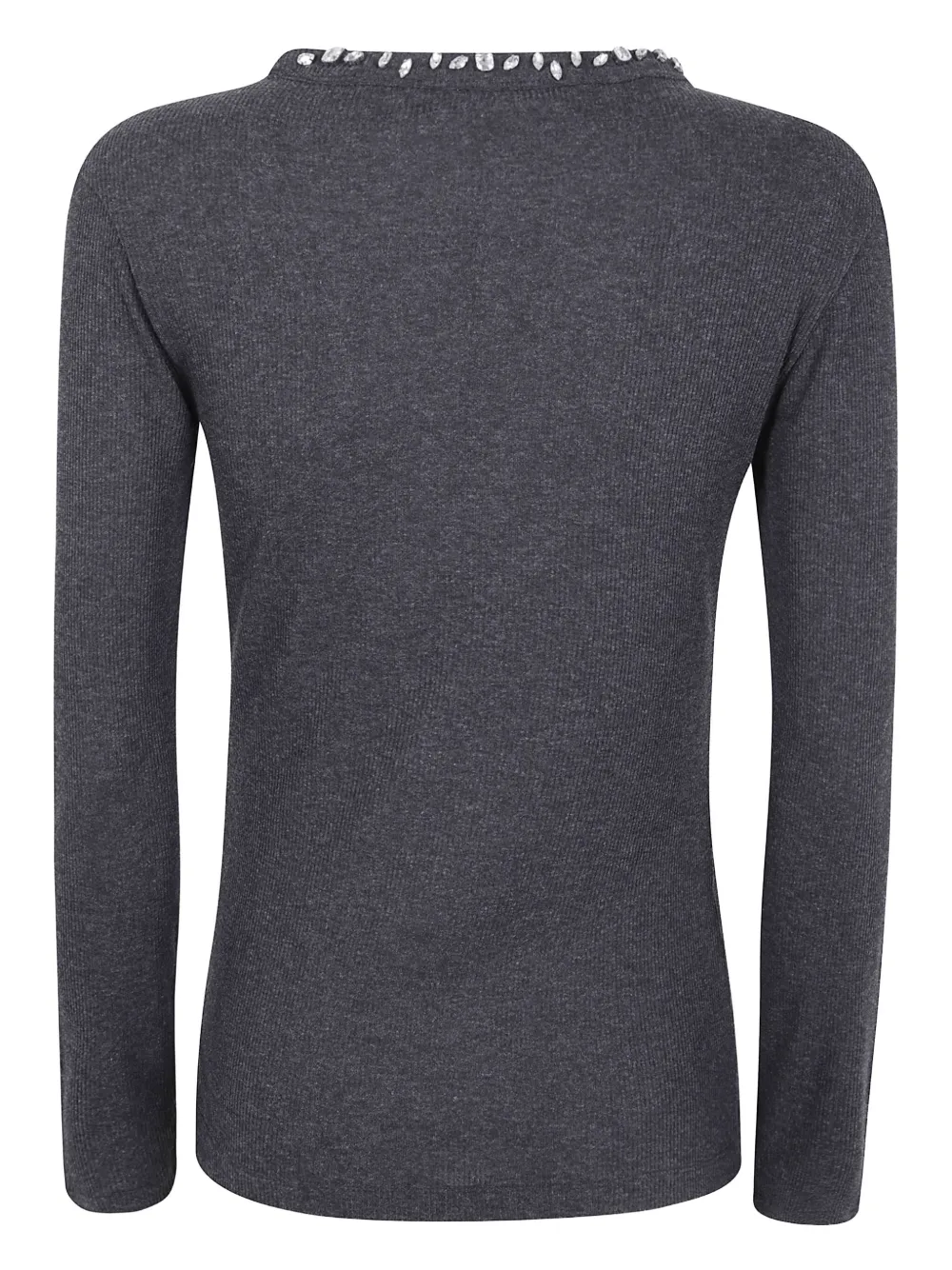 Liviana Conti embellished-neckline sweater | Knitted Sweaters | Image 2